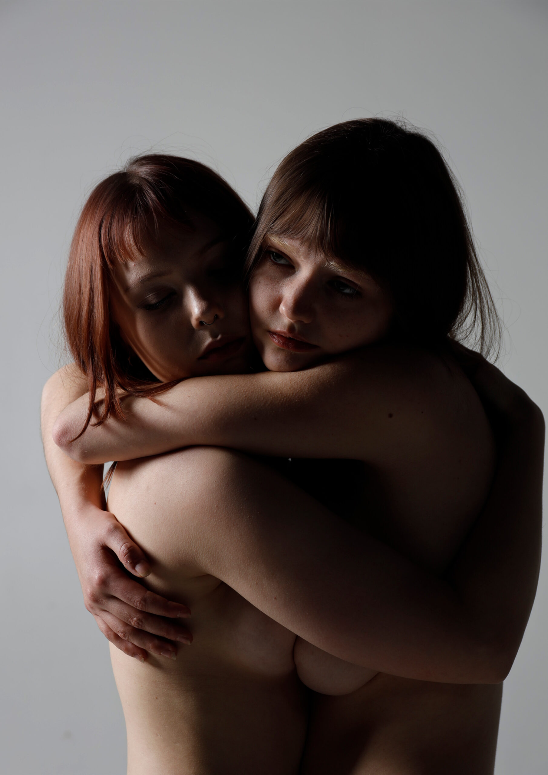 "Girlfriends 2" Photography art of intimate friendship.